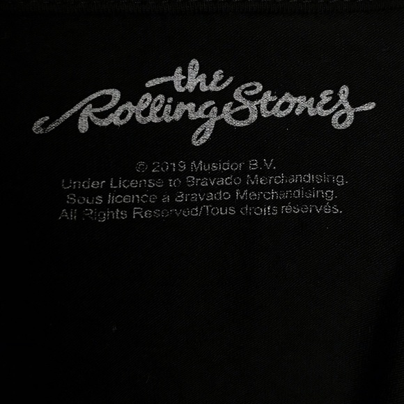 2019 Official Release the Rolling Stones Cropped T-Shirt Size S-XL (Stretchy) - Picture 7 of 11